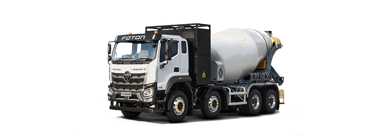 elektryczne pojazdy ciężarowe - betoniarka FOTON eAUMNA