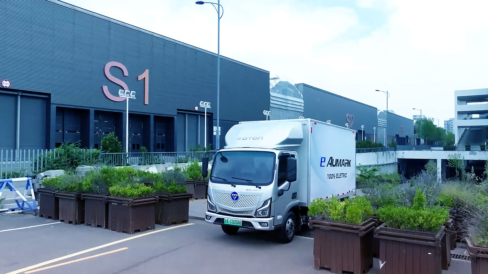 FOTON eAumark – elektryczna ciężarówka do transportu miejskiego i regionalnego