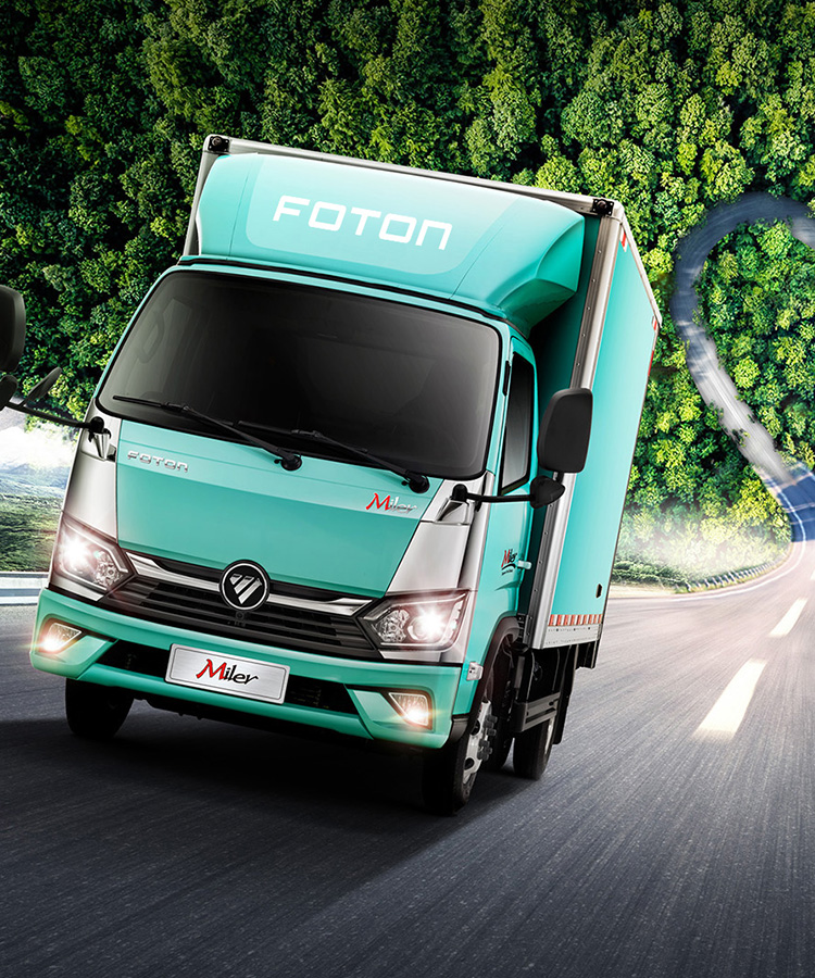 elektryczny van FOTON eMiler - szerokie zastosowanie w transporcie lokalnym