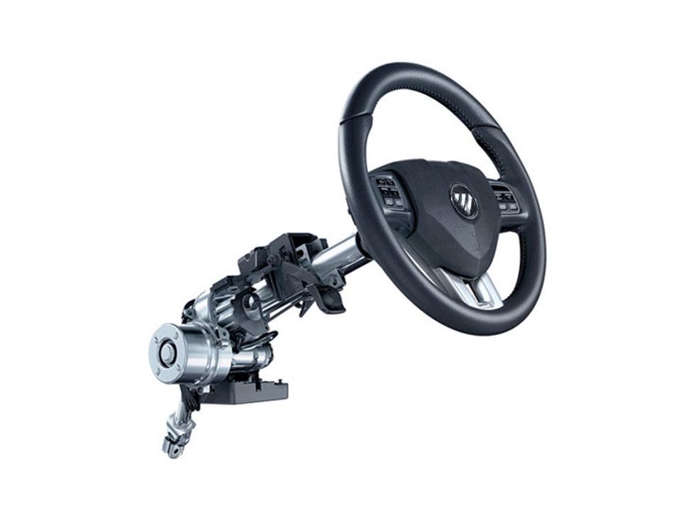 elektryczny VAN FOTON eTOANO Pro - bezpieczna konstrukcja kolumny kierownicy