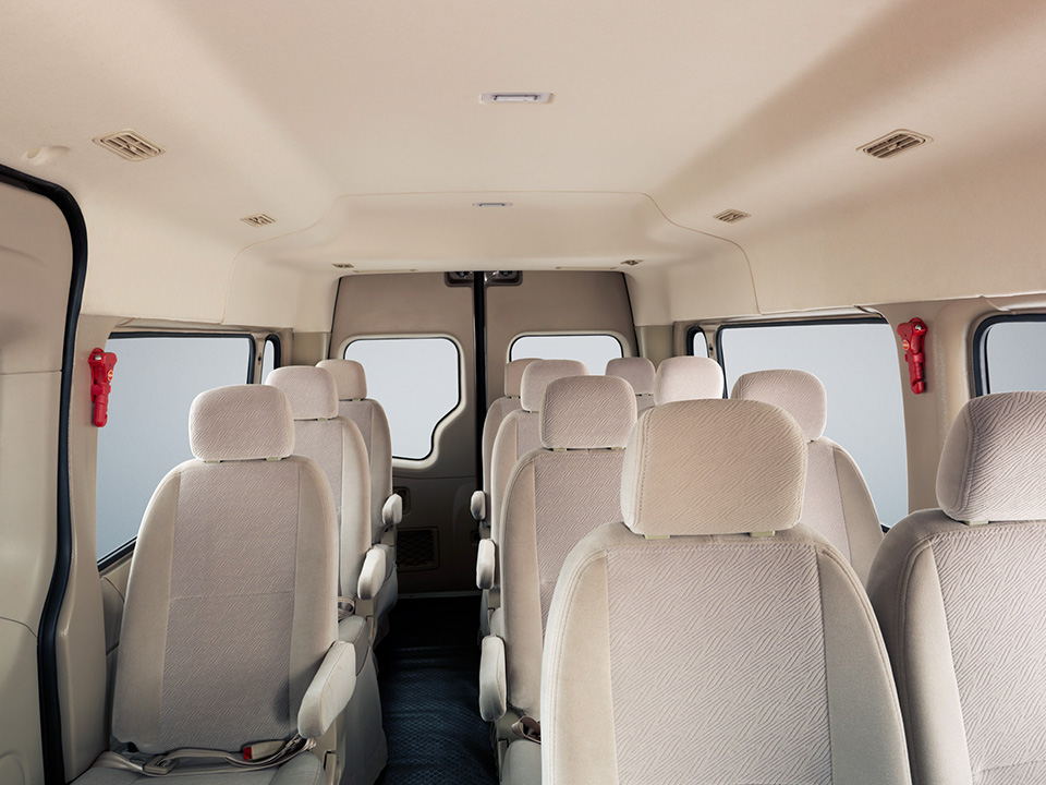 elektryczny VAN FOTON eTOANO Pro - opcja zabudowy pasażerskiej