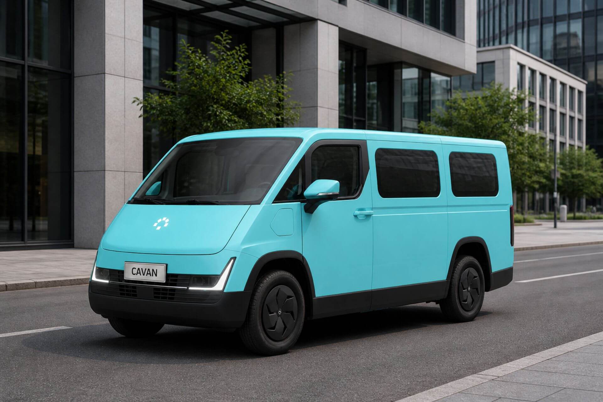 van Cavan FOTON o napędzie elektrycznym