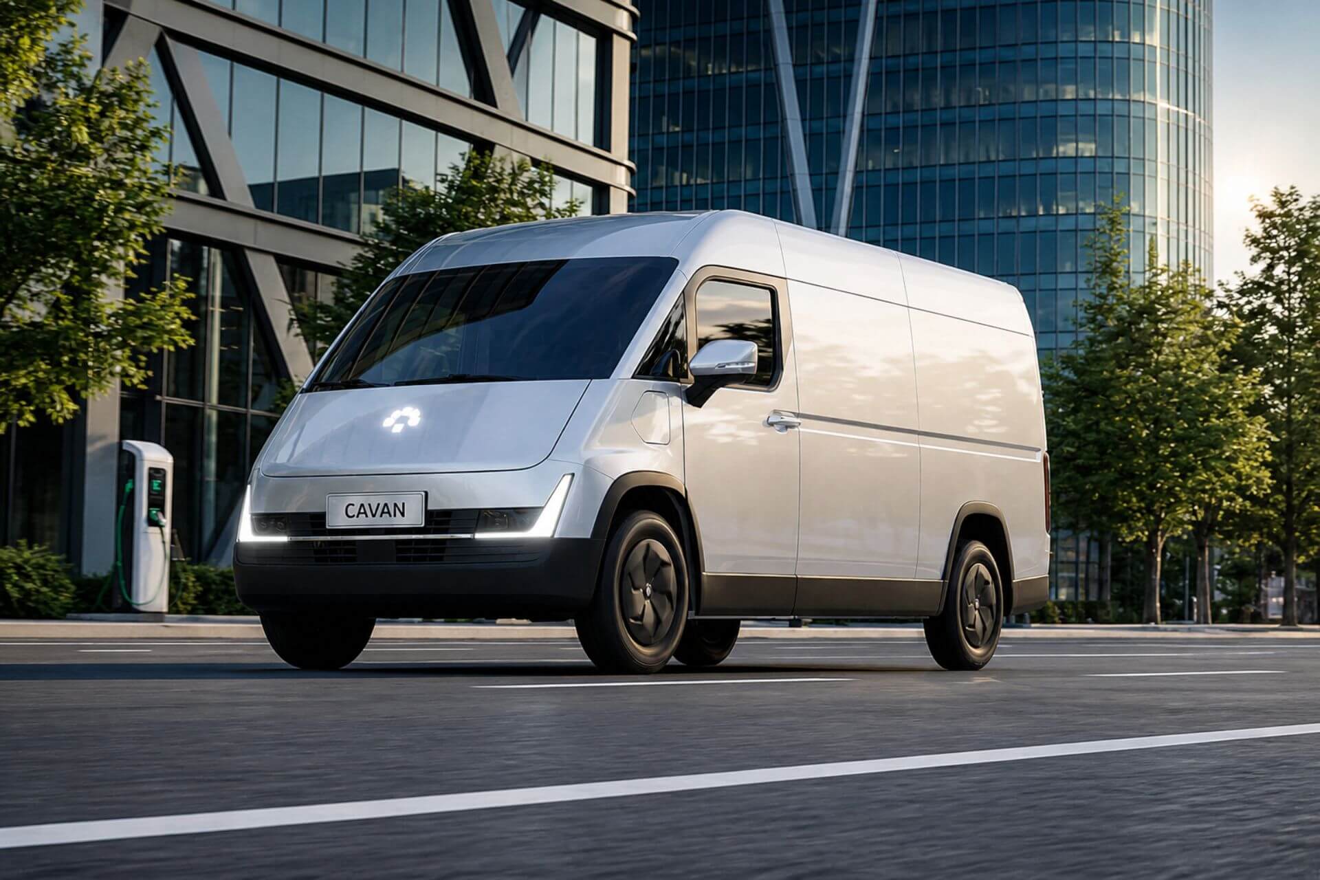 elektryczny furgon Cavan FOTON