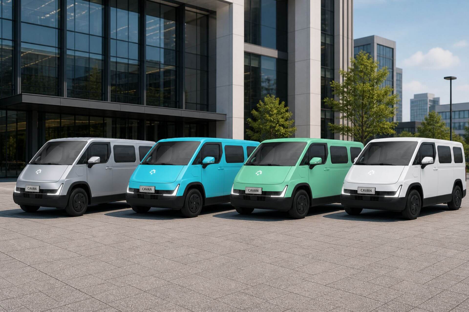 elektryczne vany i furgony Cavan seria C - FOTON